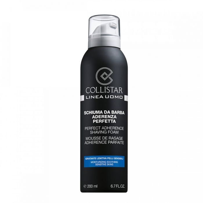 COLLISTAR PERFECT ADHERENCE SHAVING FOAM, SENSITIVE SKINS Spuma pentru ras pentru pielea sensibila