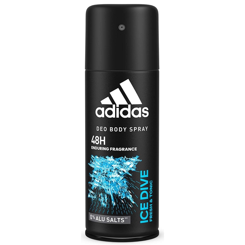 Deodorant-antiperspirant spray Adidas Ice Dive.