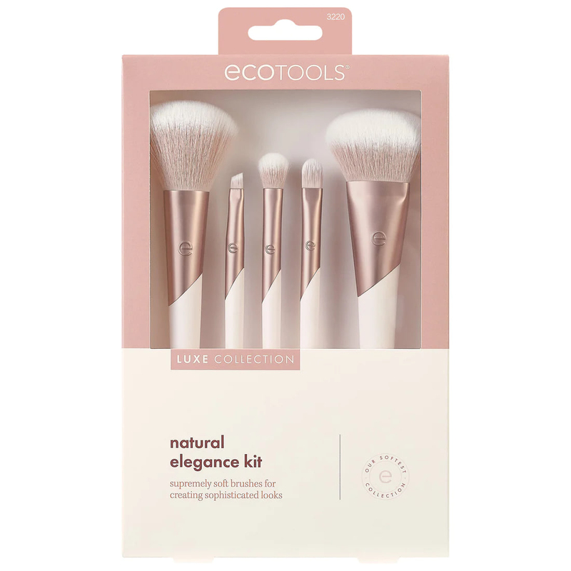 Set pensule de machiaj EcoTools Eco Luxe Natural Elegance Kit