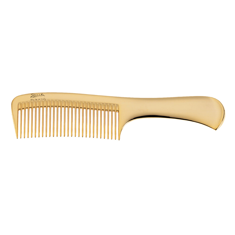 JANEKE Luxury Pettine Rado Con Manico Pieptene