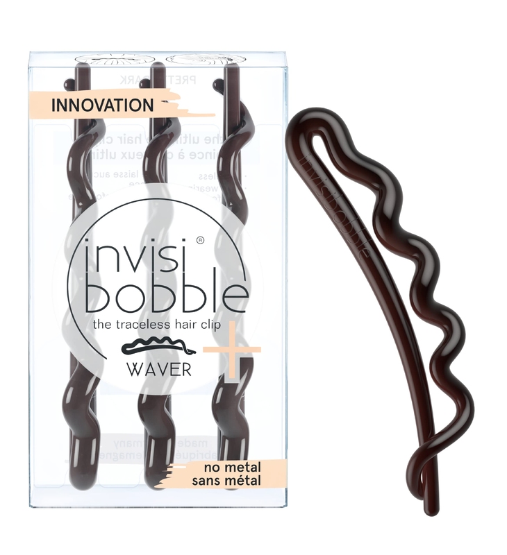 Clip de păr Invisibobble Traceless Waver - Pretty Dark