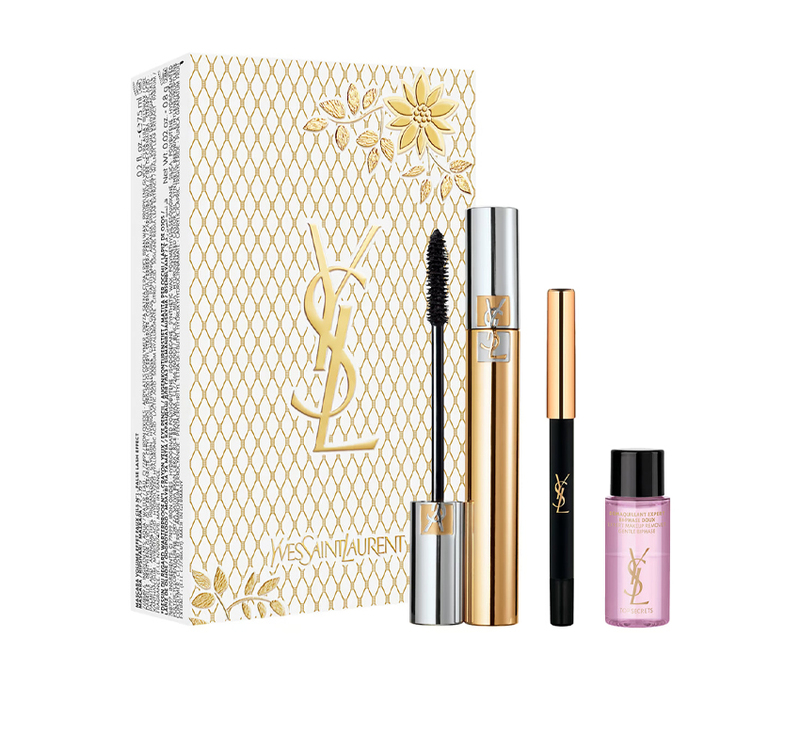 YSL Set (Mascara Volume Effect Faux Cils + Mini Dessin de Regard + Biphase 8 ml)