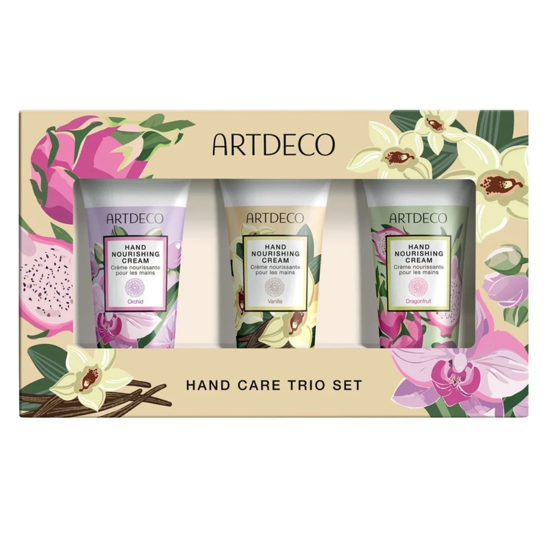 ARTDECO Hand Care Trio Set Vanilla, Dragonfruit & Orchid Set de creme pentru mâini