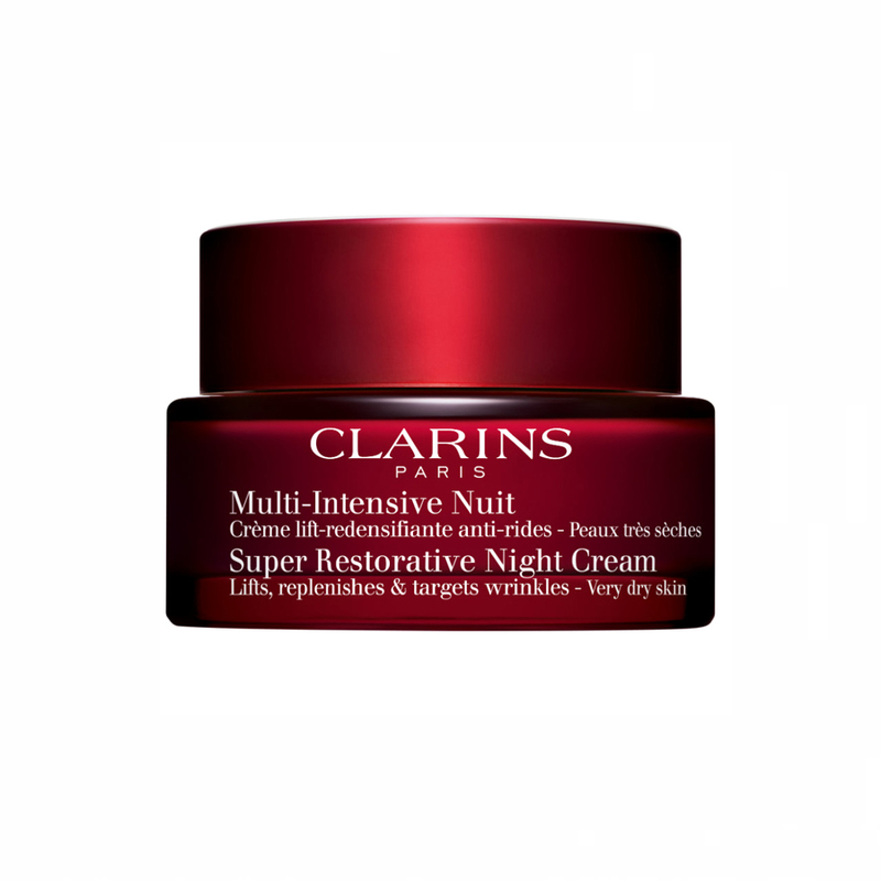 CLARINS Super Restorative Night Cream Dry Skin Crema de noapte pentru piele uscata