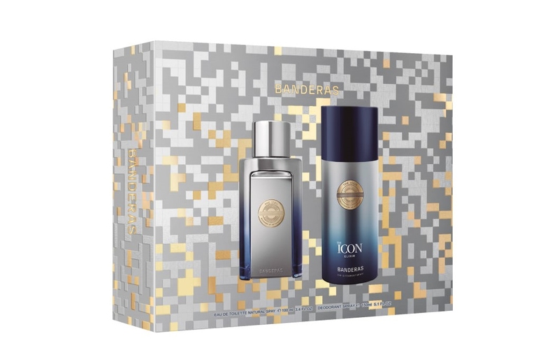 Antonio Banderas Men's The Icon Elixir Gift Set Set de parfumuri