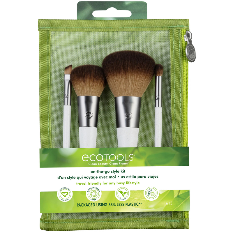 ECOTOOLS On The Go Style Brush Set