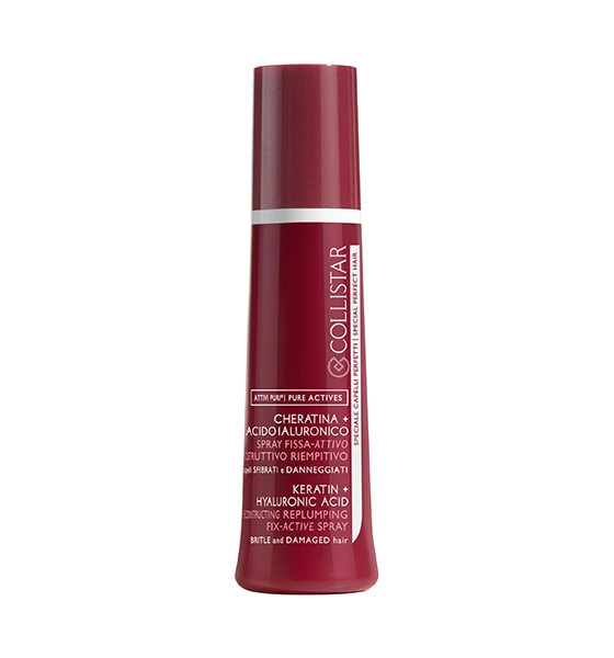 Восстанавливающий спрей для волос Pure Actives Keratin+Hyaluronic Acid Spray