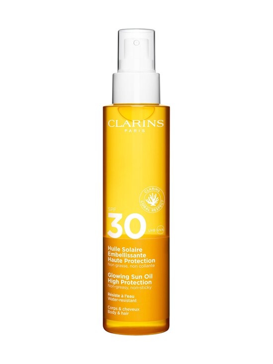 CLARINS Sun Body-Hair Oil SPF 30 Ulei de protecție solară pentru corp și păr