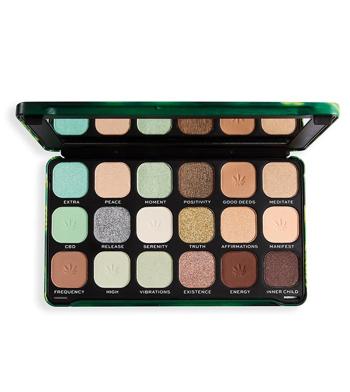 Makeup Revolution Forever Flawless Chilled Vibes Eyeshadow Palette Paletă farduri de ochi