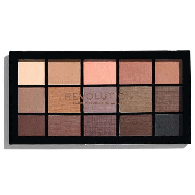 Makeup Revolution Re-Loaded Palette Basic Mattes Paleta de umbre
