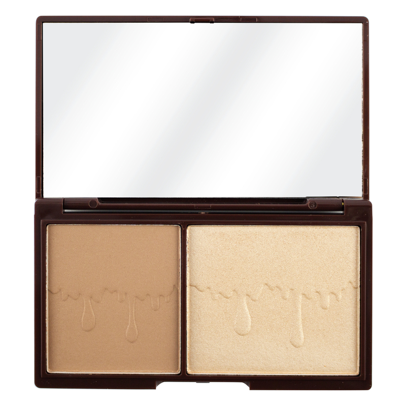 Makeup Revolution IHM Bronze & Glow mini Chocolate Face Palette Illuminator