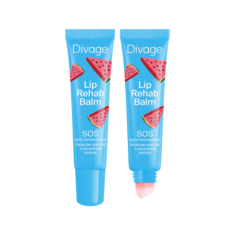 Divage Lip Rehab Balm Sos Lip Repair Watermelon Balsam pentru buze