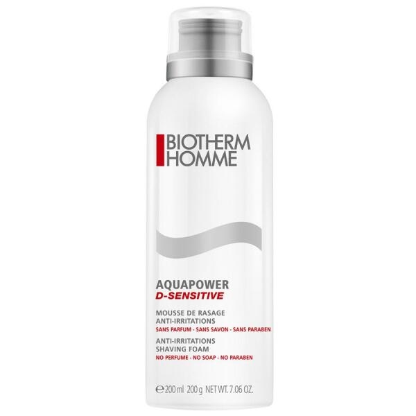 SPUMA DE BARBER BIOTHERM HOMME AQUAPOWER D-SENSITIVE
