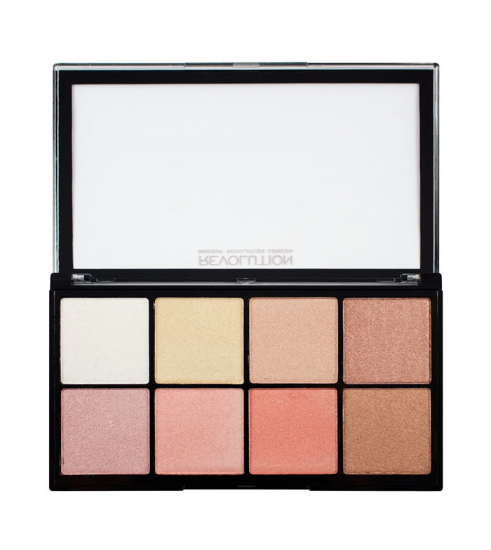 Makeup Revolution Pro Glow 2 Palette Paleta de highlighters