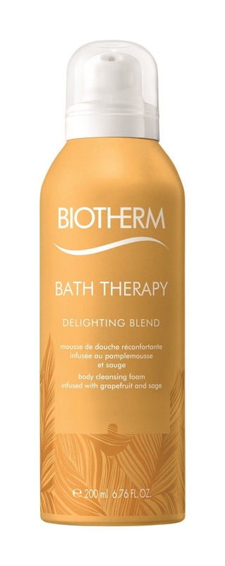Biotherm Bath Therapy Delighting Blend Body Shower Foam Spumă de corp "Grapefruit și salvie"