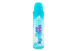 Deodorant spray Adidas Pure Lightness.
