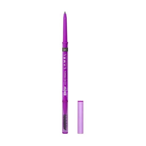 LAMEL Brow Micro Pencil Creion pentru sprâncene cu perie