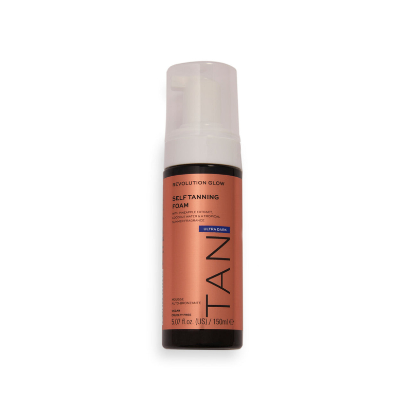 Makeup Revolution Glow Self Tanning Mousse Spuma-autobronzant