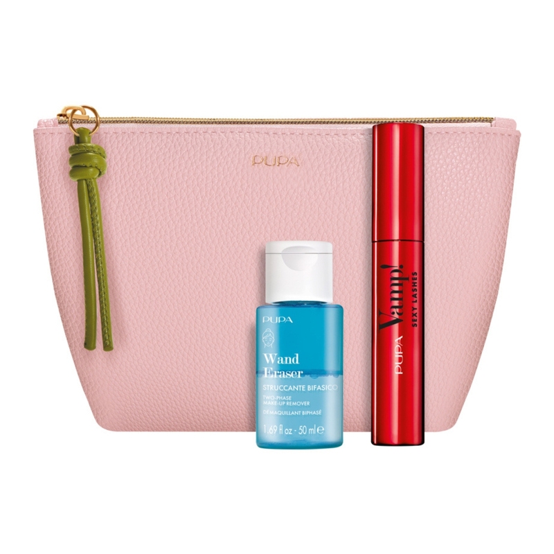Set Pupa Vamp! Sexy Lashes + demachiant Wand Eraser 50 ml + portfard