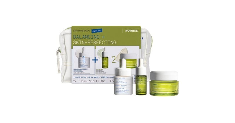 Korres Santorini Face Set S.GR Day set pentru față (cremă + ser)