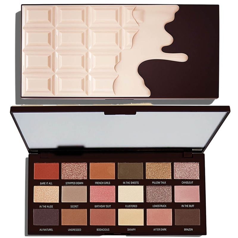 Makeup Revolution IHM Paletta Eyeshadows Nudes Chocolate Paleta de umbre