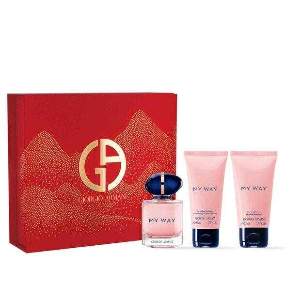Giorgio Armani My Way Set (EDP 50 ml + Body Lotion 50 ml + Shower Gel 50 ml)
