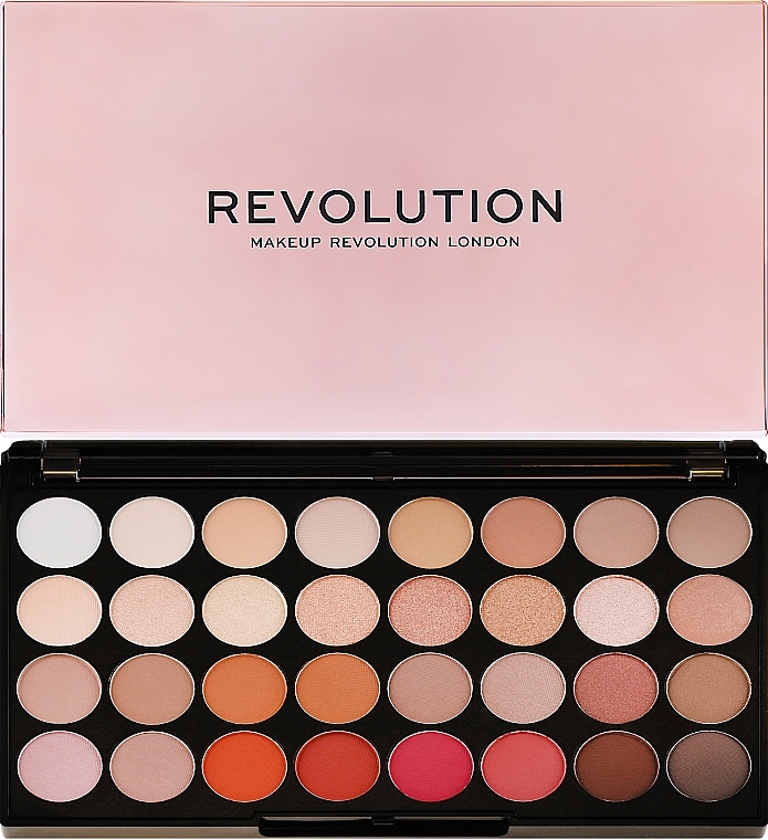 Makeup Revolution Ultra 32 Eyeshadow Palette Flawless 3 Resurrection Paleta de umbre