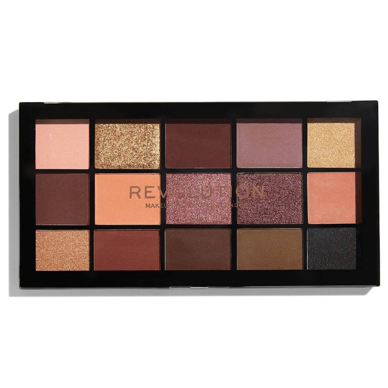 Makeup Revolution Re-Loaded Palette Velvet Rose Paleta de umbre