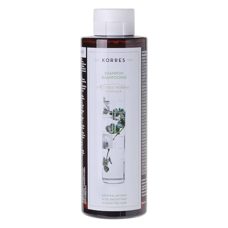 KORRES Shampoo Aloe & Dittany Sampon pentru par normal