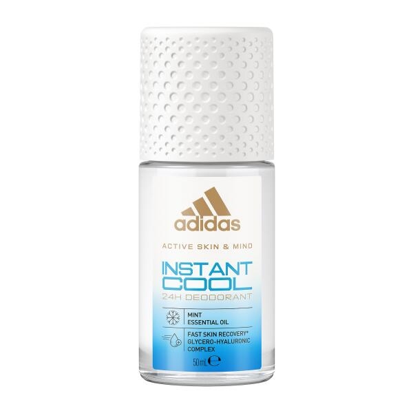Deodorant-antiperspirant roll-on Adidas Instant Cool.