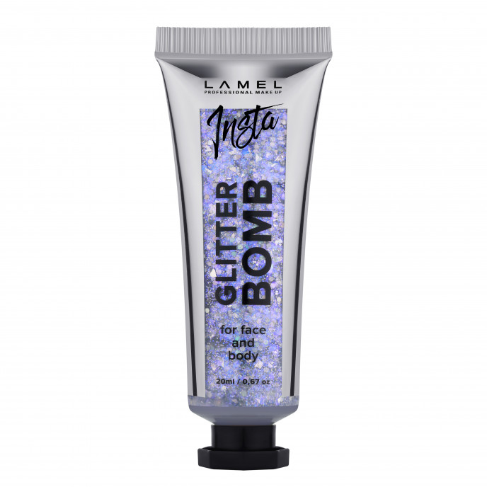 LAMEL Insta Glitter Bomb for Face & Body Glitter lichid