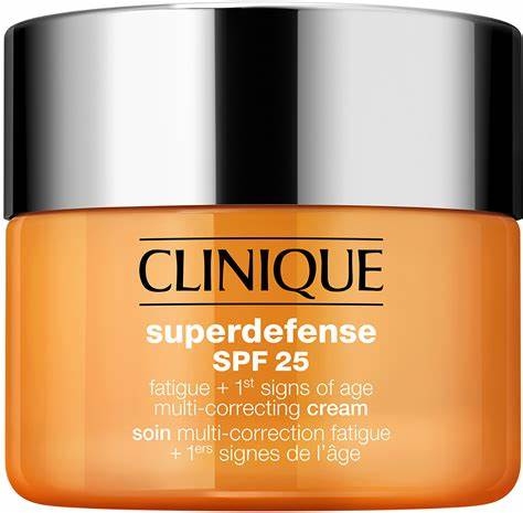 CLINIQUE Superdefense SPF 25 Fatigue + 1st Signs Of Age Multi-Correcting Cream Very Dry to Dry