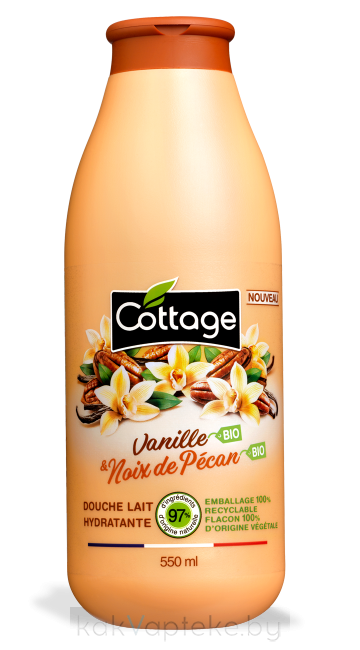 SHOWER MILK VANILLA&PECAN NUT LAPTISOR PENTRU DUS