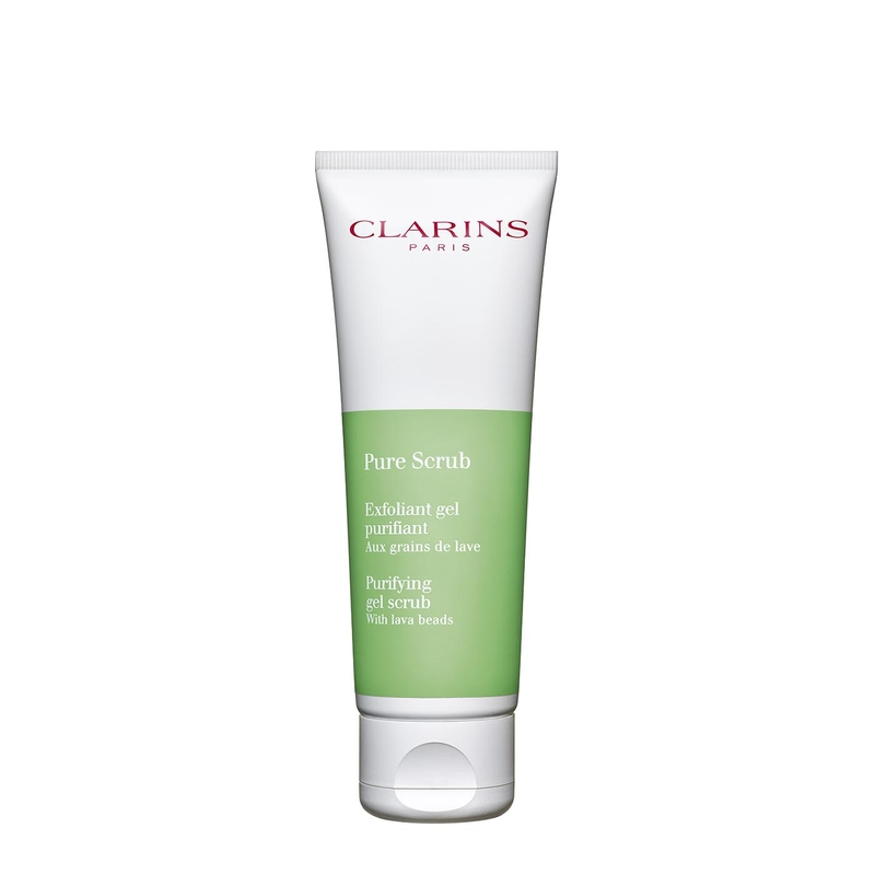 CLARINS Pure Scrub Gel exfoliant facial finisare mată