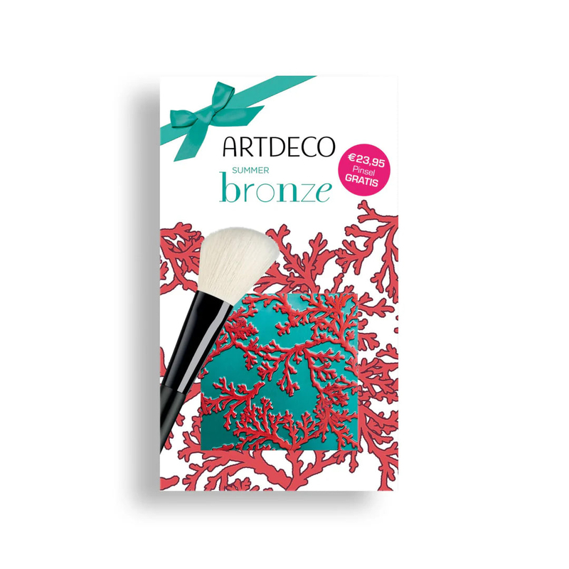 ARTDECO Bronzing Powder & Brush Set (Pudra de bronzare + pensula pentru pudra)