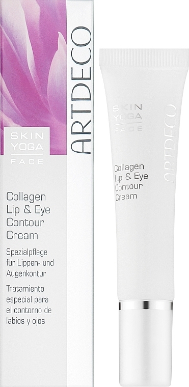 ARTDECO Collagen Lip & Eye Contour Cream Cremă pentru conturul ochilor și buzelor