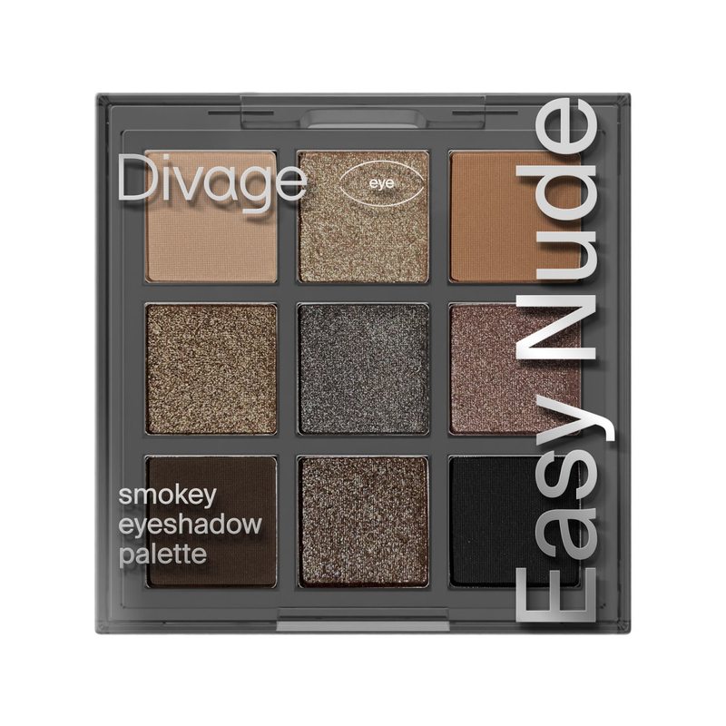 Divage Eyeshadow Palette Easy Nude Smokey Paletă de farduri pentru pleoape