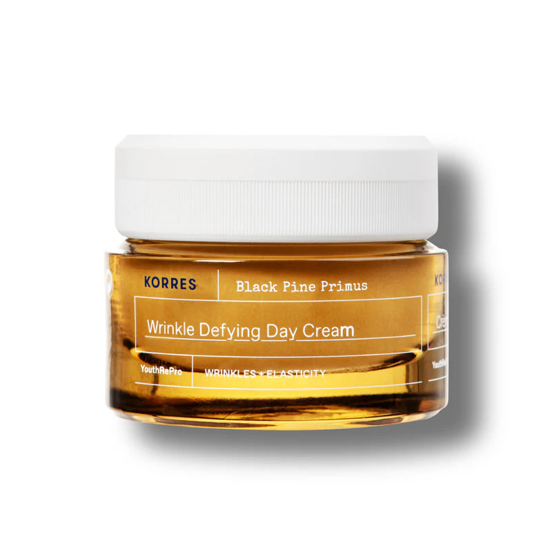 KORRES Black Pine Primus Wrinkle Defying Day Cream Cremă de zi antirid fermitate