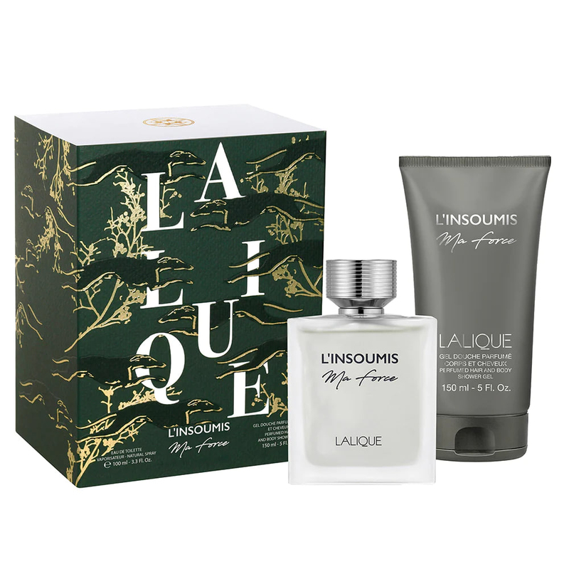 Lalique L'Insoumis Ma Force EDT 100ml + Shower Gel 150ml Set de parfumuri