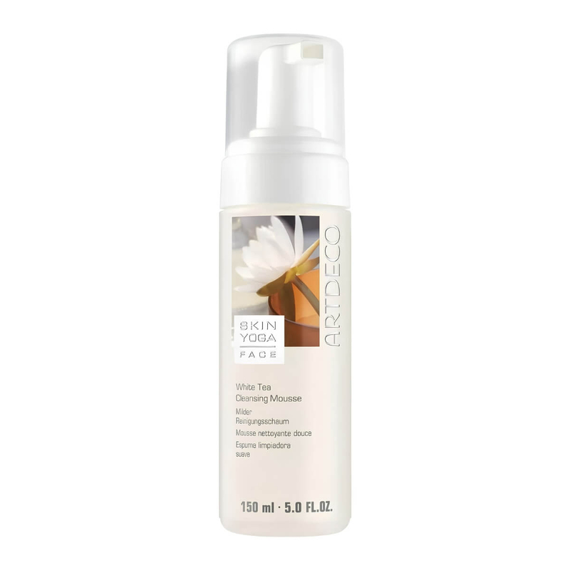 ARTDECO White Tea Cleansing Mousse Spumă de curățare pentru față cu extract de ceai alb