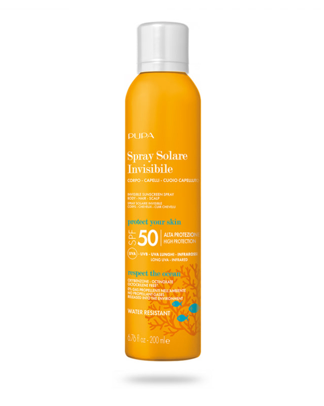 PUPA Spray Solare Invisibile SPF 50 Spray de corp cu protecție solară