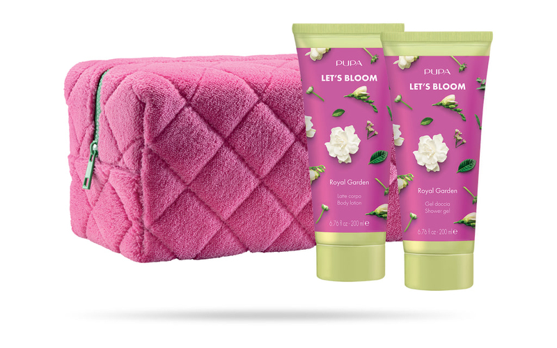 PUPA Let's Bloom Kit Royal Garden Set (Gel de duș 200 ml + Lapte de corp 200 ml)
