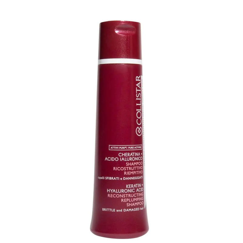Восстанавливающий шампунь Pure Actives Keratin+Hyaluronic Acid Shampoo