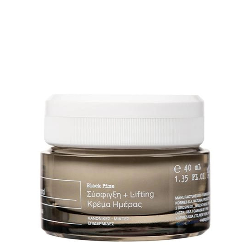 KORRES Black Pine 4D Firming & Lifting Day Cream Cremă de zi antirid fermitate
