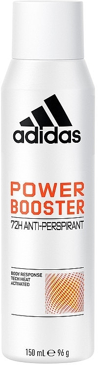Deodorant-antiperspirant spray Adidas Power Booster.