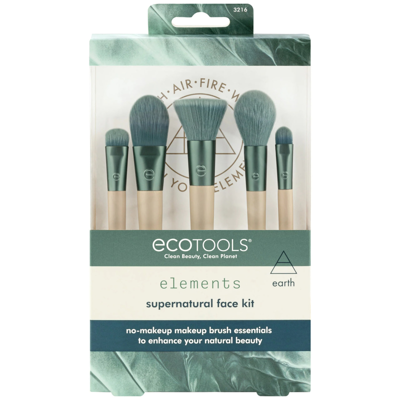 Set pensule de machiaj EcoTools Elements Collection Supernatural Face Kit