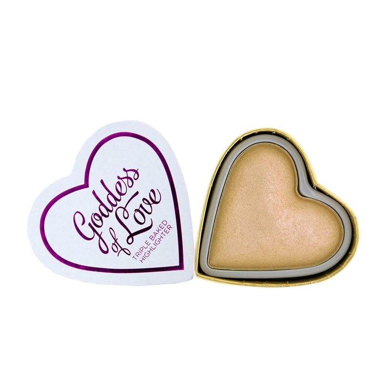 MAKEUP REVOLUTION Blushing Hearts - Golden Goddess Illuminator