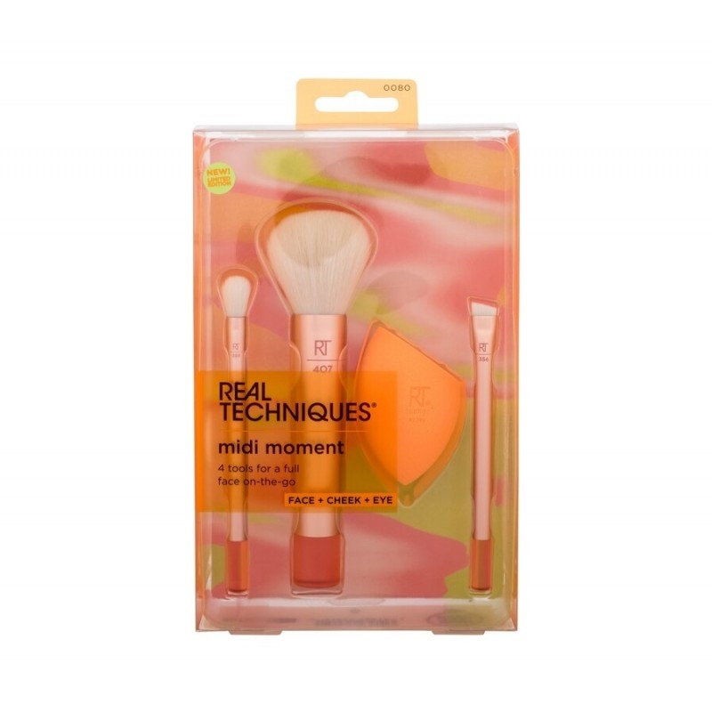 Real Techniques Midi Moment Brush + Sponge Set