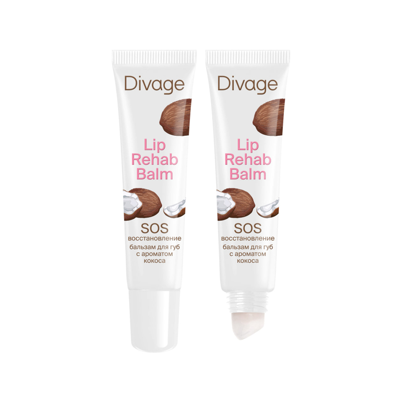 Divage Lip Rehab Balm Sos Lip Repair Coconut