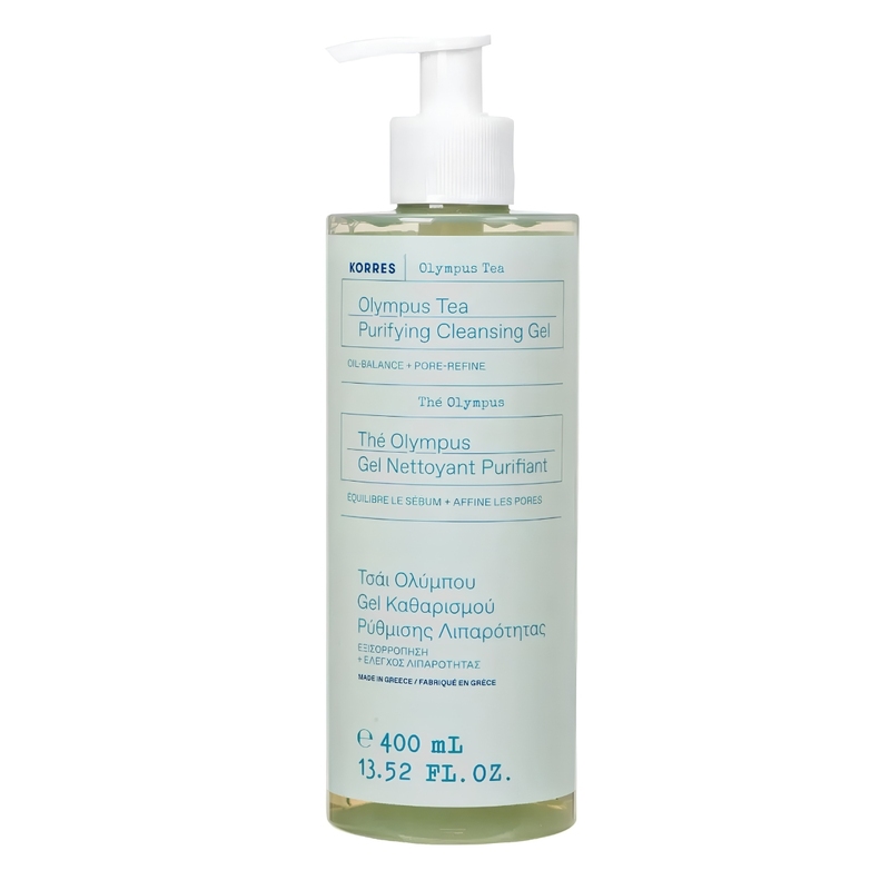 Korres Olympus Tea Cleansing Gel for Oil Control Gel de curățare pentru controlul sebumului
